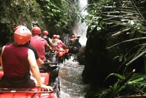 Ubud Temple Run: Jungle ATV Under Waterfall & Tunnel in Bali