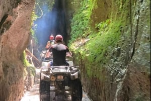 Ubud Temple Run: Jungle ATV Under Waterfall & Tunnel in Bali