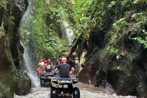 Ubud Temple Run: Jungle ATV Under Waterfall & Tunnel in Bali