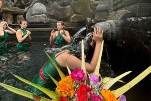 Tour em Ubud com um ritual de purificação no Templo Tirta Empul