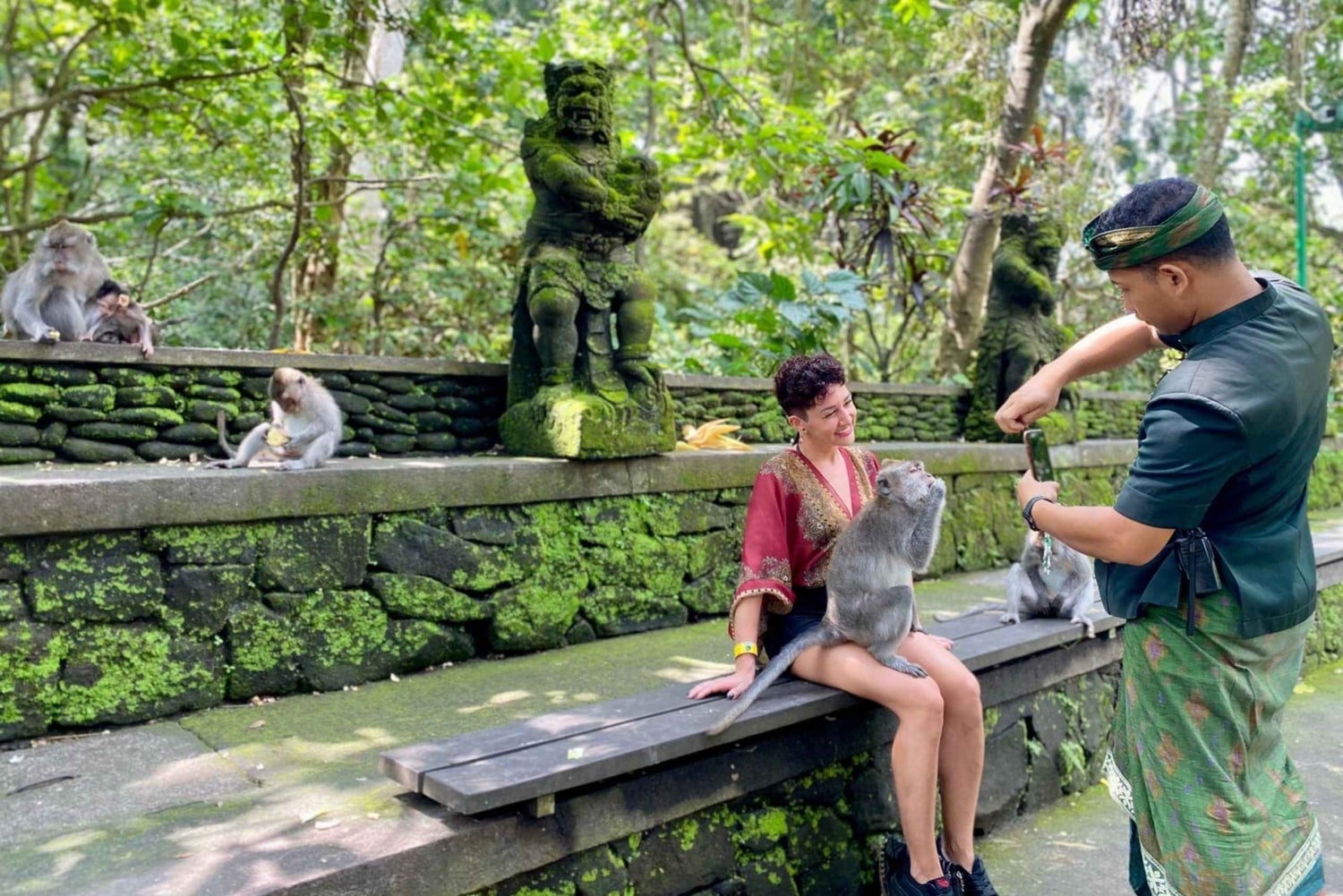Tour di Ubud con guida opzionale in inglese, spagnolo e italiano