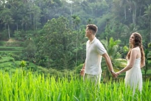 Ubud: Tur med profesjonell fotografering med redigerte bilder