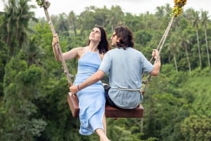 Ubud: Tur med profesjonell fotografering med redigerte bilder