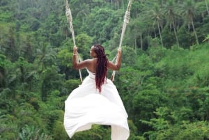 Ubud: Tur med profesjonell fotografering med redigerte bilder