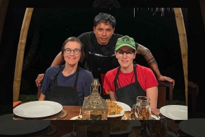 Ubud: Village Firefly Night Tour with Dinner