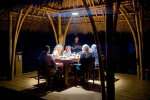 Ubud: Village Firefly Night Tour with Dinner