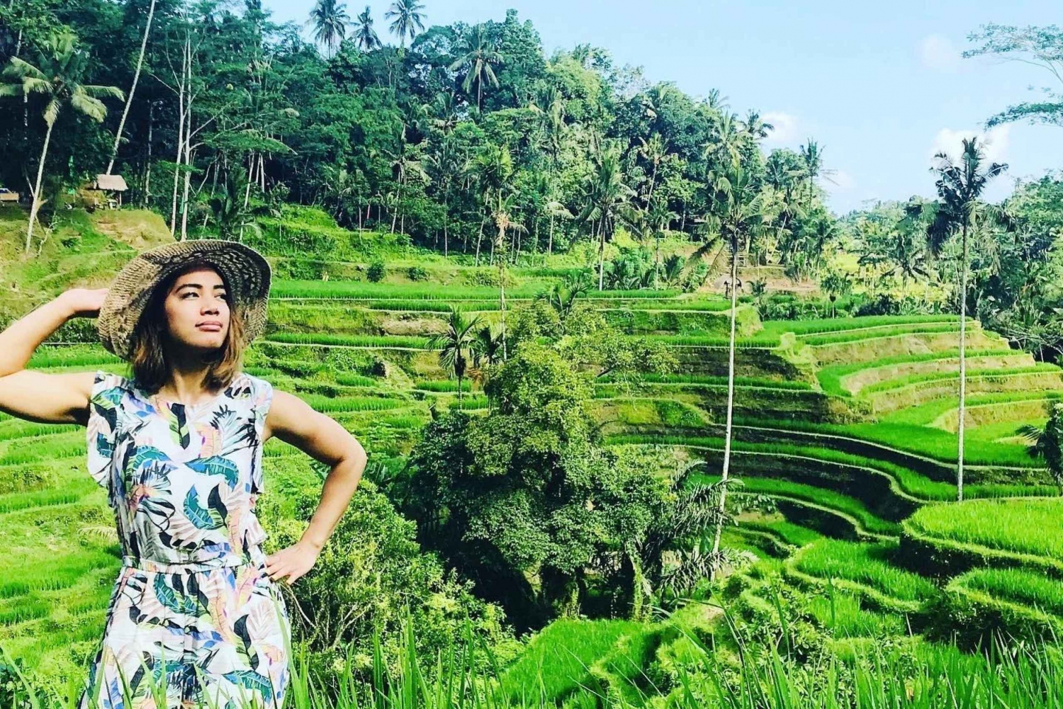 Ubud : Waterfall, Rice Terrace, Temple Private Tour