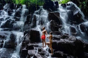 Ubud: wodospady i świątynia z tarasami ryżowymi – wycieczka w małej grupie