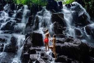 Ubud: Waterfalls & Temple with Rice Terrace Small-Group Tour