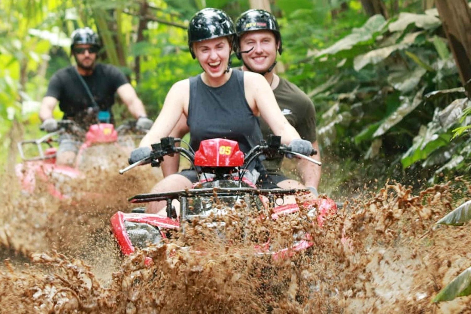 Den ultimate ekspedisjonen i Ubud med ATV-quadsykkel og rafting