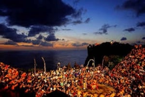 Bali: Kecak Fire Dance Show & Uluwatu Temple Entry Ticket