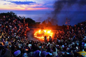 Uluwatu : visite au coucher du soleil et danse du feu Kecak