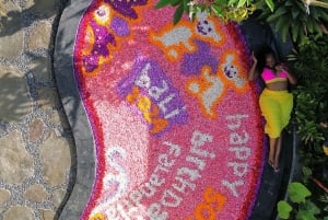 Wanderlust fødselsdagsfoto og -video med drone og redigering