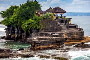 Bali Ovest: Tour della terrazza di riso di Jatiluwih e del tramonto di Tanah Lot