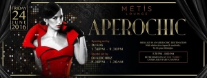 Metis Lounge Presents Aperochic feat. DJ Kas & DJ Kidchriz