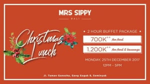 Buffet Christmas Lunch at Mrs Sippy