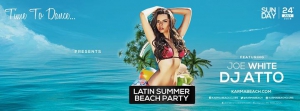 Karma Beach Presents Latin Summer Beach Party