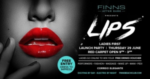 Finn's Presents LIPS Launch Party