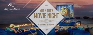 Monday Movie Night at Karma Beach