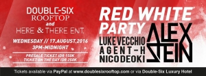 Red White Party at Double-Six Rooftop