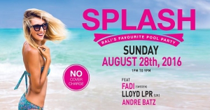 Splash Pool Party at Cocoon Beach Club