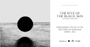 The Right of The Black Sun - An Exhibition by Andy Wauman