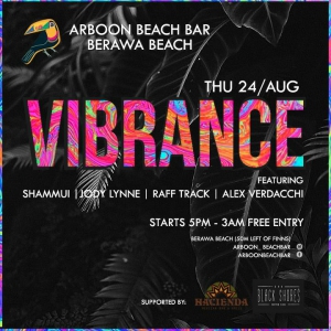 Vibrance at Arboon Beach Bar