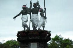 The Puputan Monument in Denpasar