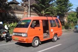 Ride the Bemo in Bali