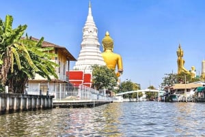 1 Hr Private Bangkok Canal Boat Tour: Traditional Flat Boat