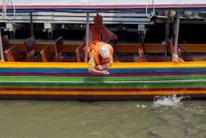 1 Hr Private Bangkok Canal Boat Tour: Traditional Flat Boat