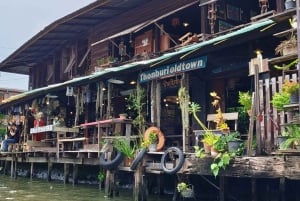 1 Hr Private Bangkok Canal Boat Tour: Traditional Flat Boat