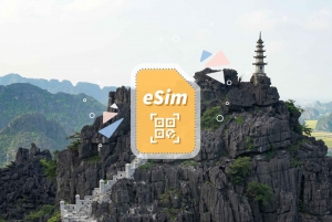 10 asiatiske regioner: eSIM-dataplan