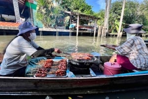 2 horas de tour privado en barco por los canales de Bangkok: Barco Tradicional
