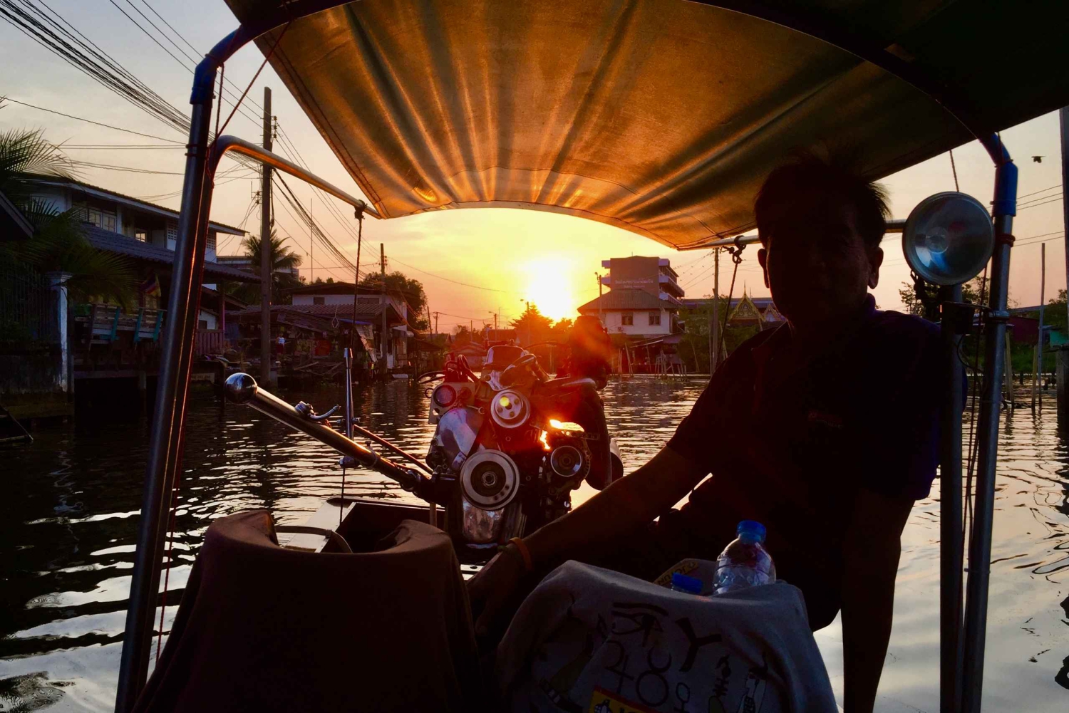3 timers kanalrundfart og stop ved Big Buddha – guidet rundvisning på engelsk