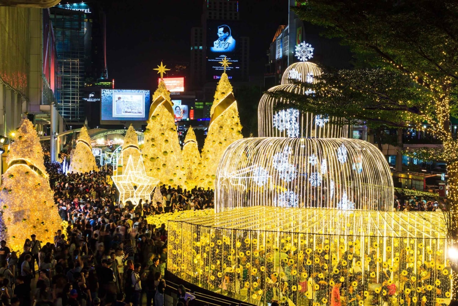 En julpromenad i Bangkok: Privat tur med kokospannkakor