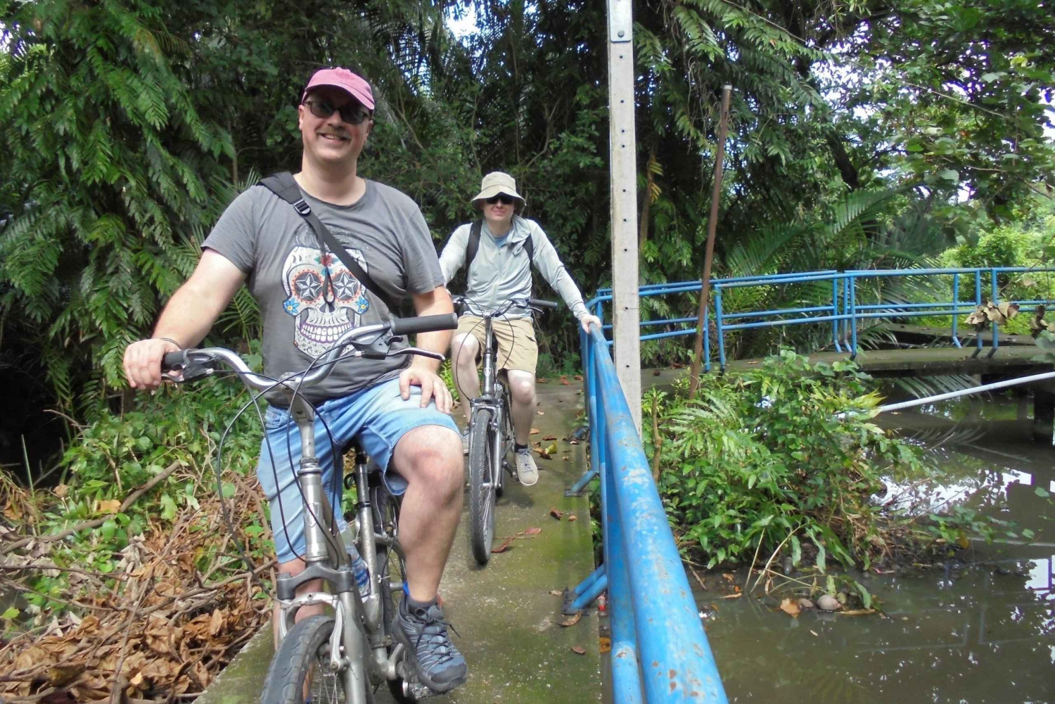 Increíble Tour en Bicicleta de Fin de Semana en Bangkok con Mercado Flotante Local