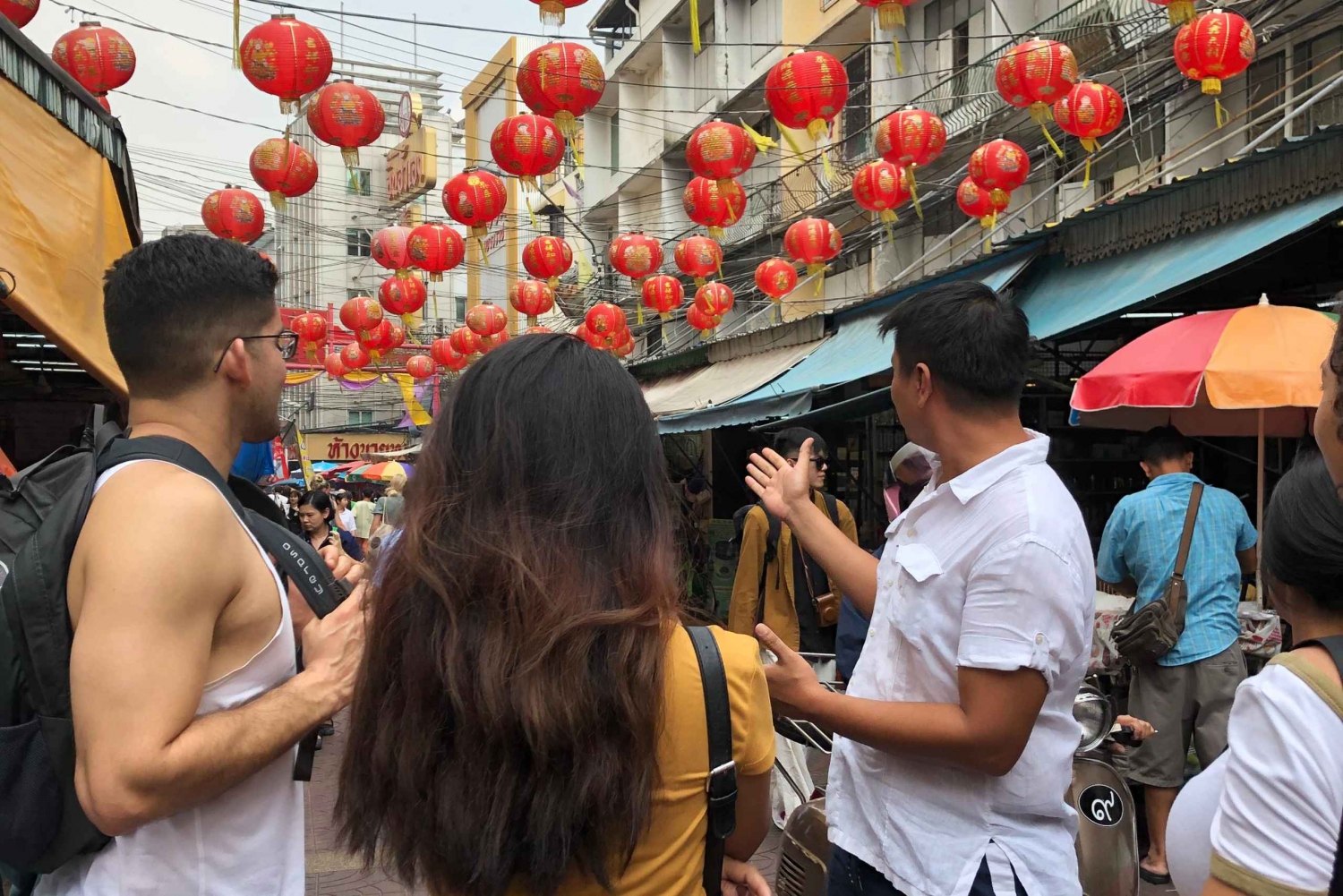 Bangkok: Chinatown rondleiding met bezoek aan Wat Chakrawat