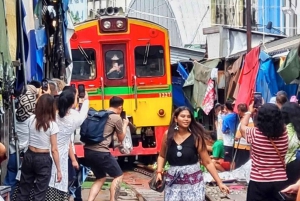 El increíble mercado ferroviario de Maeklong [solo viernes, sábados y domingos]