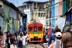 El increíble mercado ferroviario de Maeklong [solo viernes, sábados y domingos]