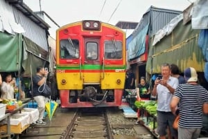 El increíble mercado ferroviario de Maeklong [solo viernes, sábados y domingos]