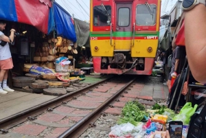 El increíble mercado ferroviario de Maeklong [solo viernes, sábados y domingos]