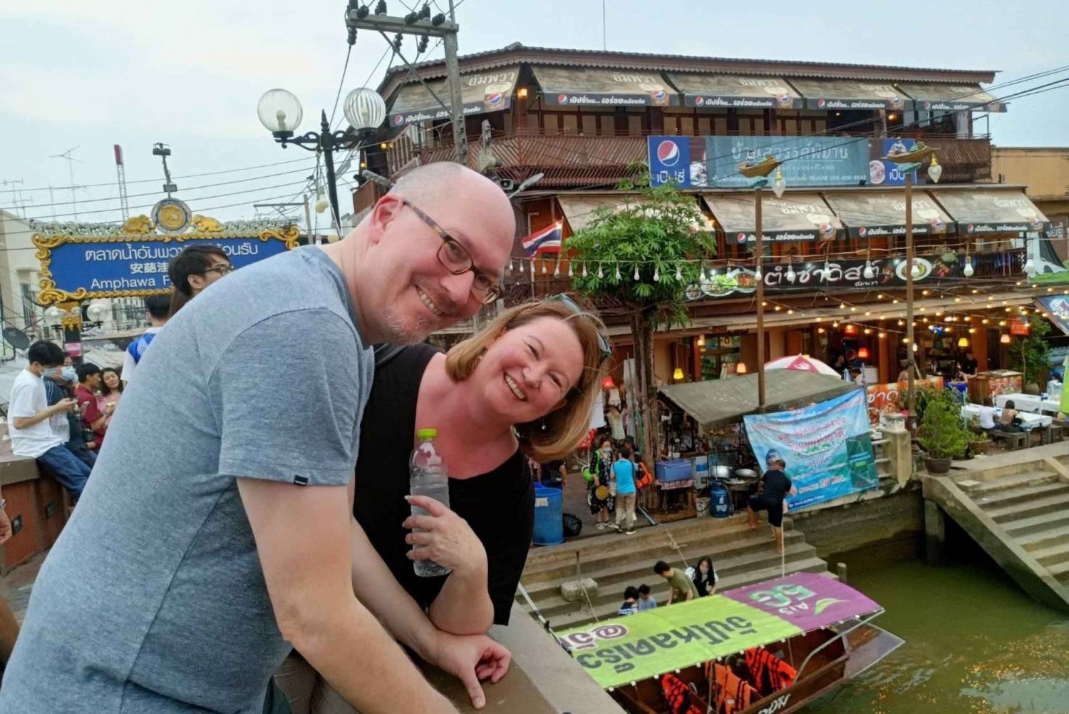 Amphawa & Railway Markets & Firefly Boat Ride: from BKK