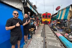 Amphawa & Railway Markets & Firefly Boat Ride: from BKK