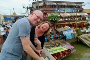 Amphawa & Spoorwegmarkten & Vuurvlieg boottocht: vanuit BKK