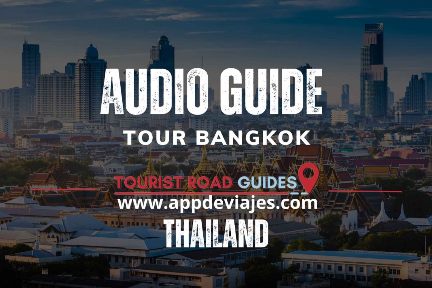 App autoguiada: Recorre Bangkok, Tailandia