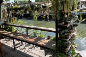 Hop-On/Hop-Off-Tour durch die Kanäle von Bangkok mit Besuch des Künstlerhauses