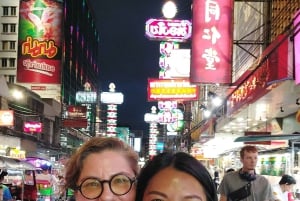 Autentisk matupplevelse i Chinatown i Bangkok