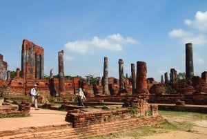 Dagstur till Ayutthaya: Guidad kryssning längs floden med besök vid tempel längs den gamla handelsvägen