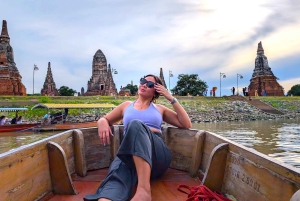 Ayutthaya: Prywatna wycieczka wycieczkowa z opcjonalną wizytą w świątyni
